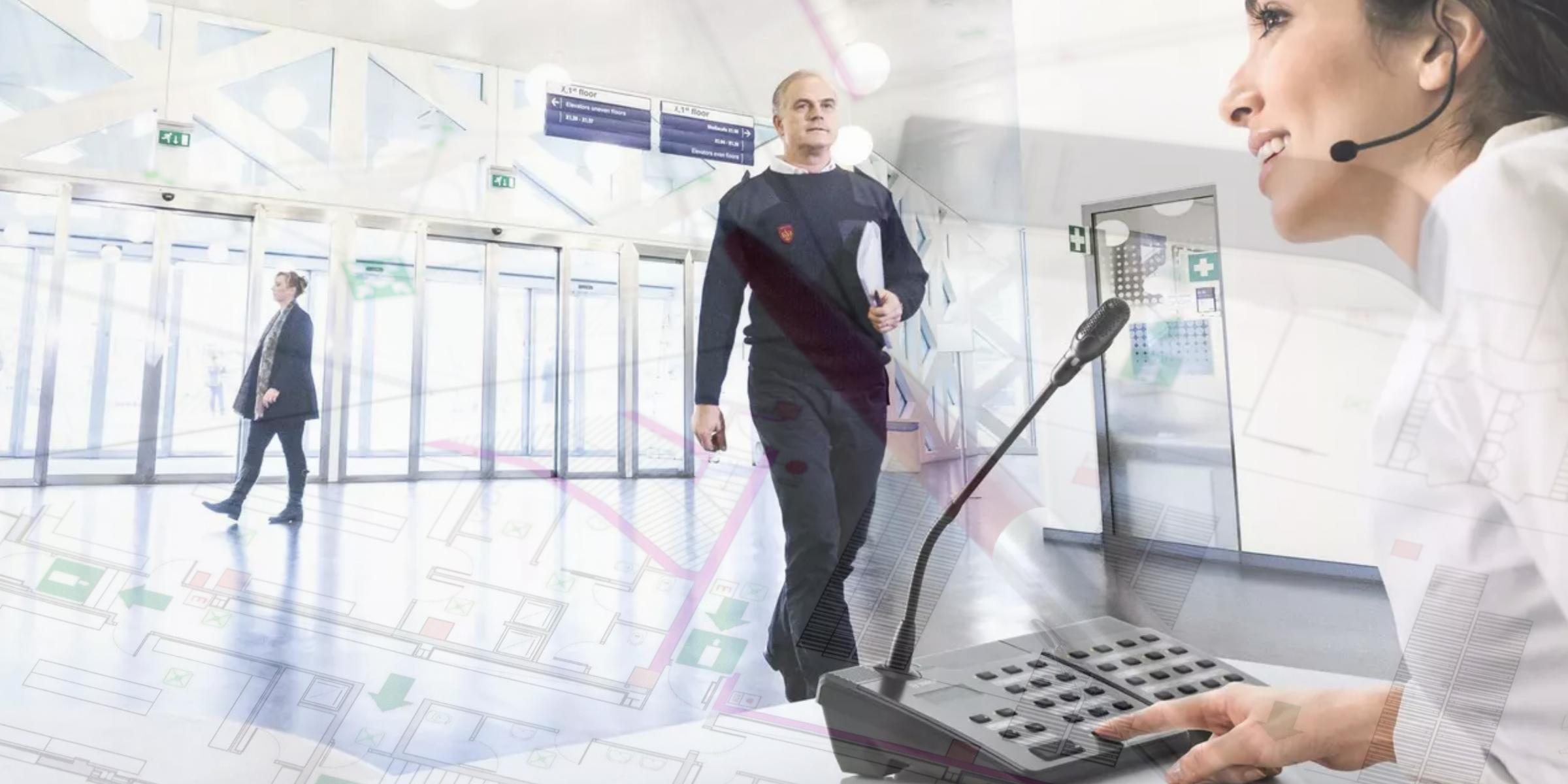 PTH Groep ontruiming, omroep, oproep, muziek, geluid