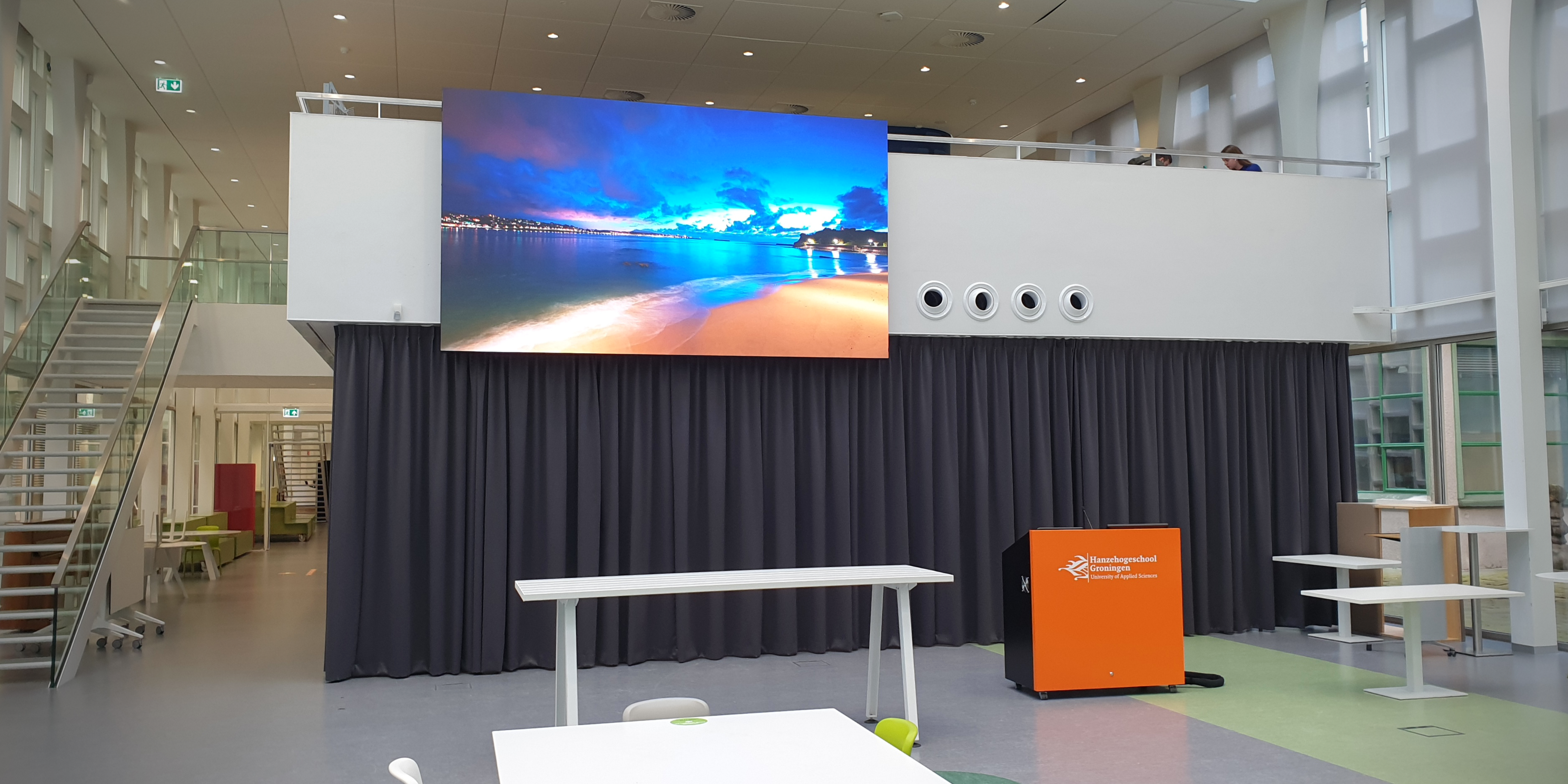 Hanzehogeschool Groningen -  Ledscherm