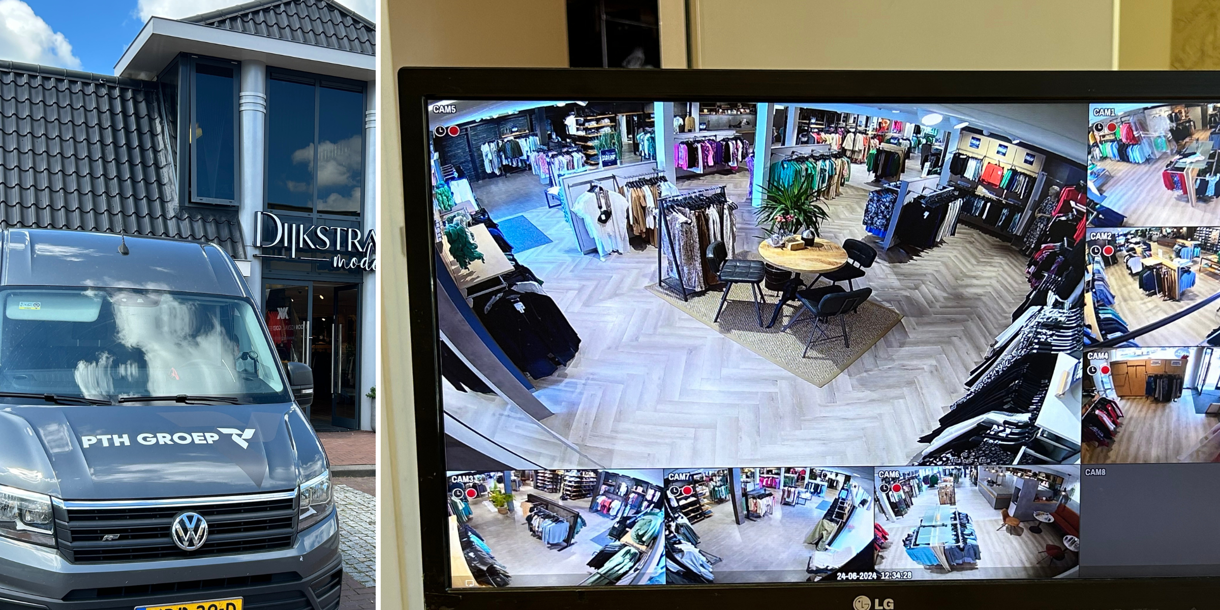 Dijkstra Mode Bewakingscamera's 3