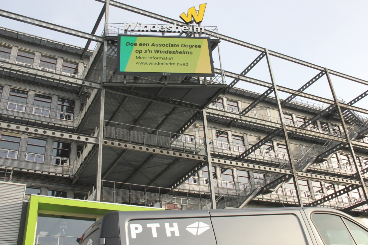 Hogeschool Windesheim - Ledscherm