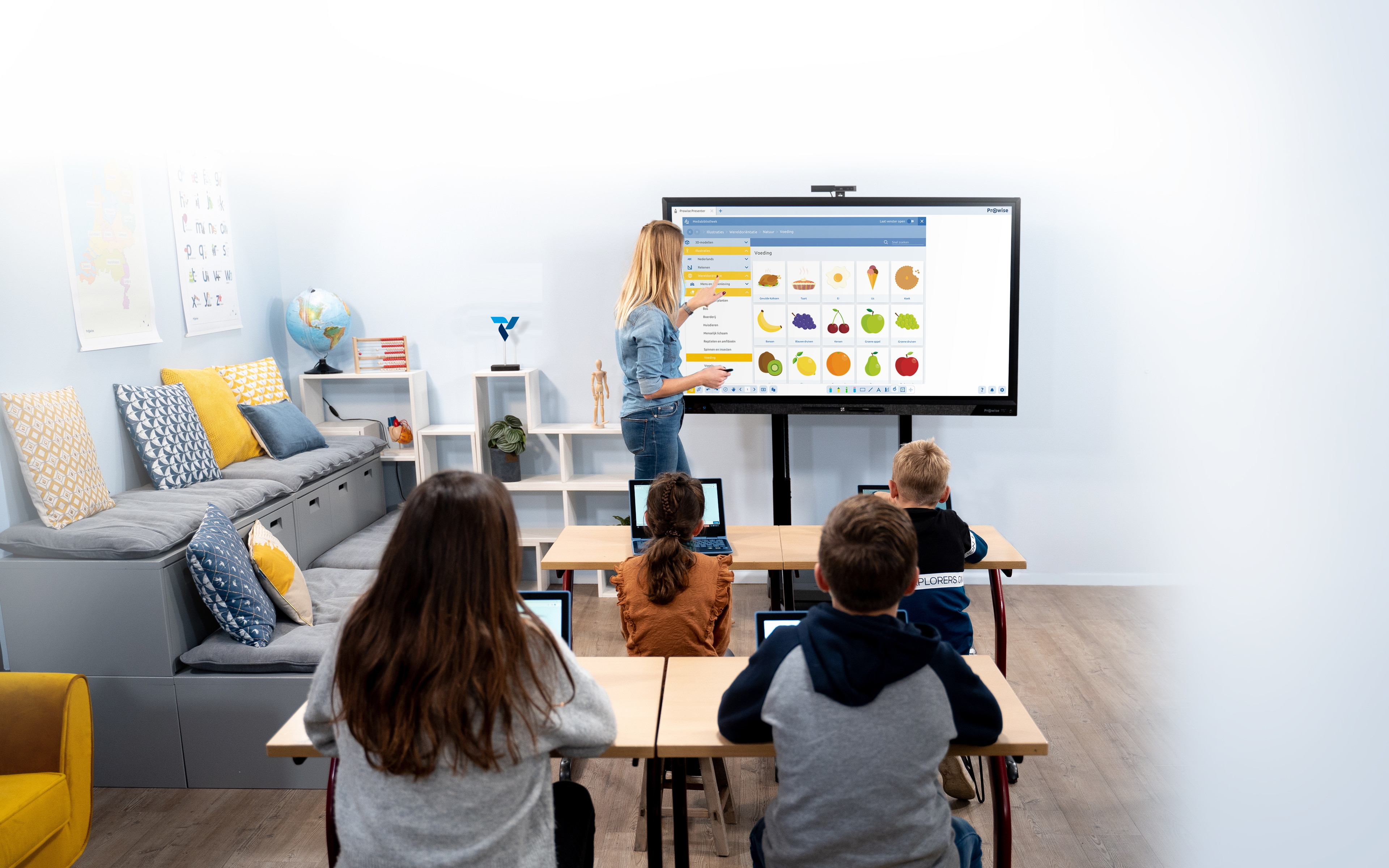 PTH Groep Klaslokaal Onderwijs Touchscreen Prowise